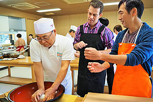 蕎麦打ち体験